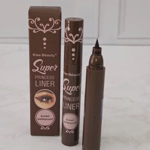 خط چشم قهوه ای